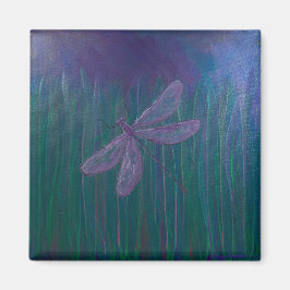Imán Violet Shimmer Dragonfly