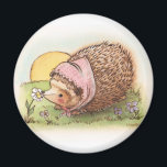 Imán Violet the Hedgehog<br><div class="desc">derechos de autor Christina Siravo Ilustracion 2010 visita mi tienda de comestibles: bluebirdiesinger.etsy.com</div>