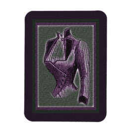 Imán Violet Victorian Blouse