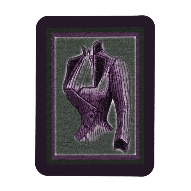 Imán Violet Victorian Blouse (Vertical)