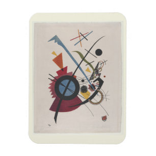 Imán Violeta (1923) de Wassily Kandinsky, arte moderno