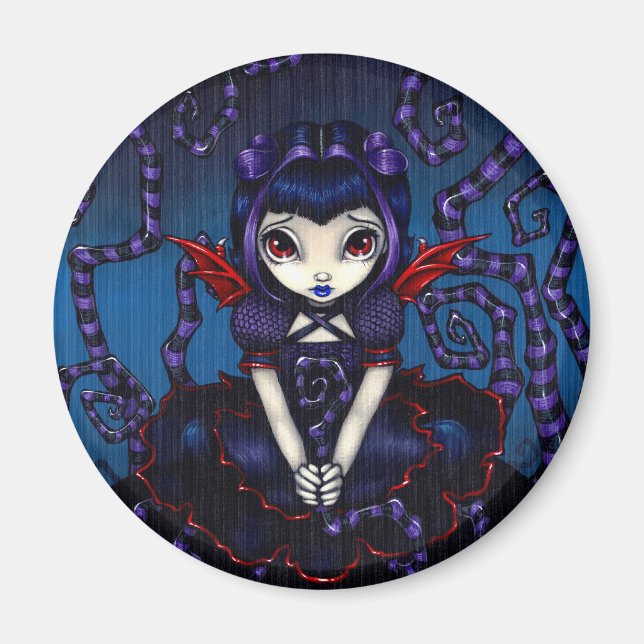 Imán "violeta a veces" (Frente)