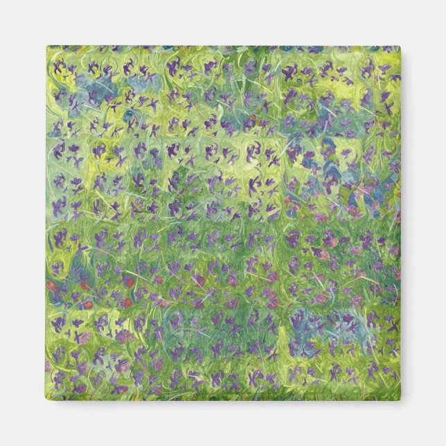 Imán Violetas dulces 2012 (Frente)