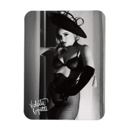 Imán Violette Coquette "Film Noir" / Look