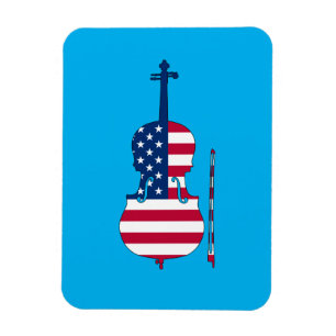 Imán Violín americano