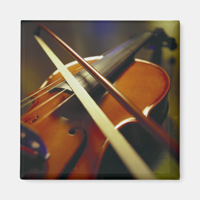Imán Violin & Bow Close-Up 1 (Frente)