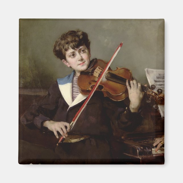 Imán Violinista (Frente)