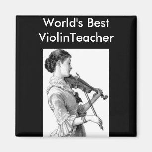 Imán Violinista de época