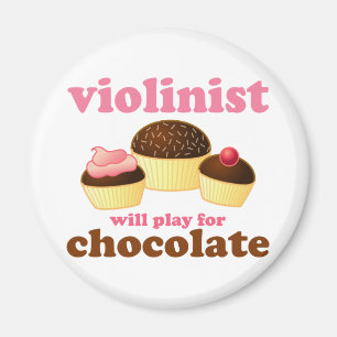 Imán Violinista jugará para el chocolate