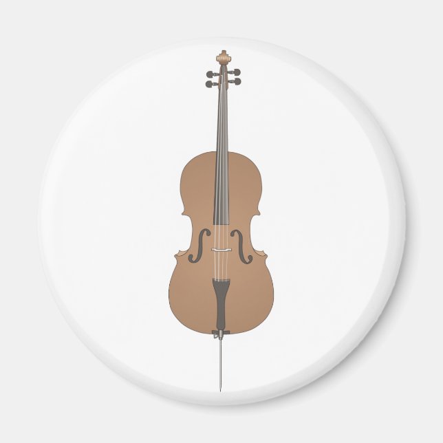 Imán violonchelo (Frente)