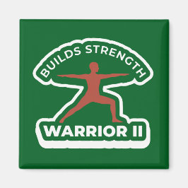 Imán Virabhadrasana II Warrior II • Builds Strength Yog