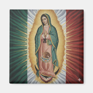 Imán Virgen de Guadalupe - México