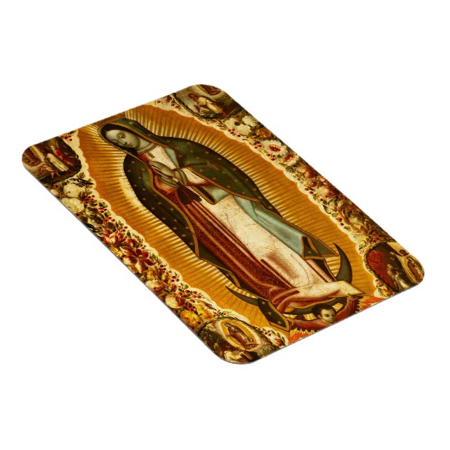 Imán Virgen de Guadalupe Nuestra Señora Madre María Mag (Lado Derecho)