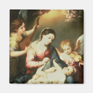 Imán Virgen de la ropa Swaddling