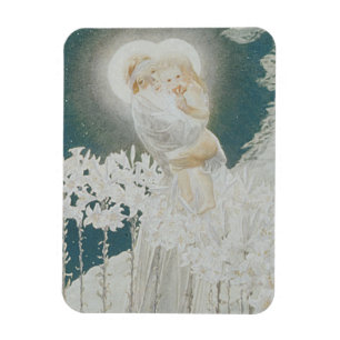 Imán Virgen de los Lilies