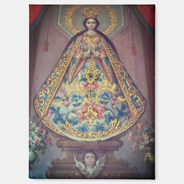 Imán Virgen de Zapopan (Anverso)