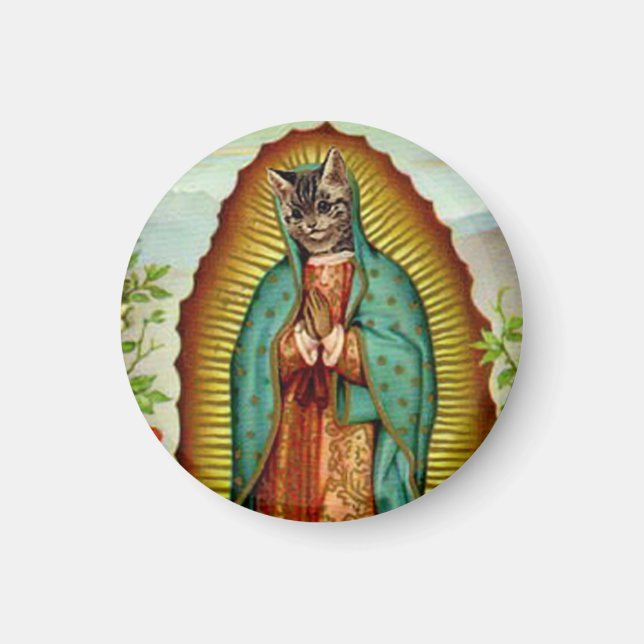 Imán Virgen gitana de Guadalupe (Frente)