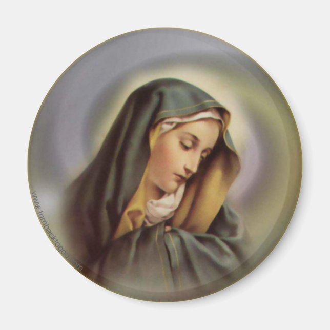 Imán Virgen María 2 (Frente)