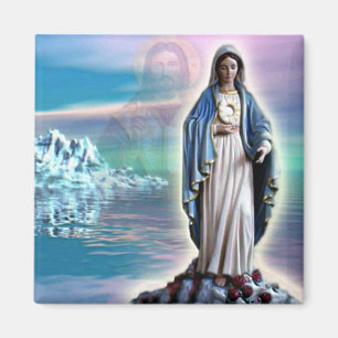 Imán Virgen María bendecido - madre de dios