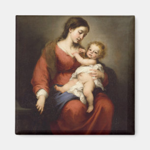 Imán Virgen y niño