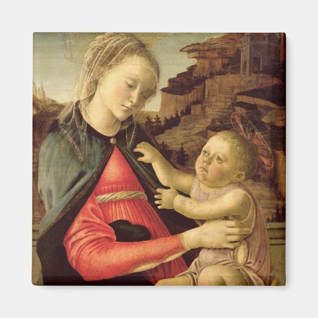 Imán Virgen y niño c.1465-70 (Frente)