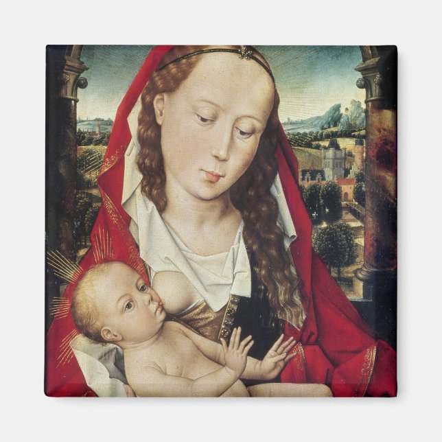 Imán Virgen y niño, c.1467-70 (Frente)