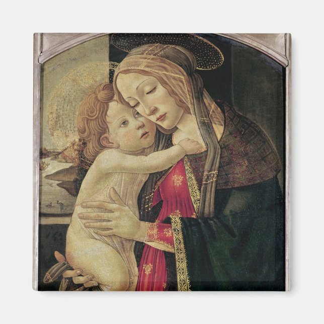 Imán Virgen y niño, c.1500 (Frente)