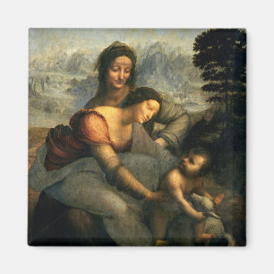 Imán Virgen y niño con St Anne, c.1510