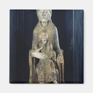 Imán Virgen y niño en Majestd, de Forez