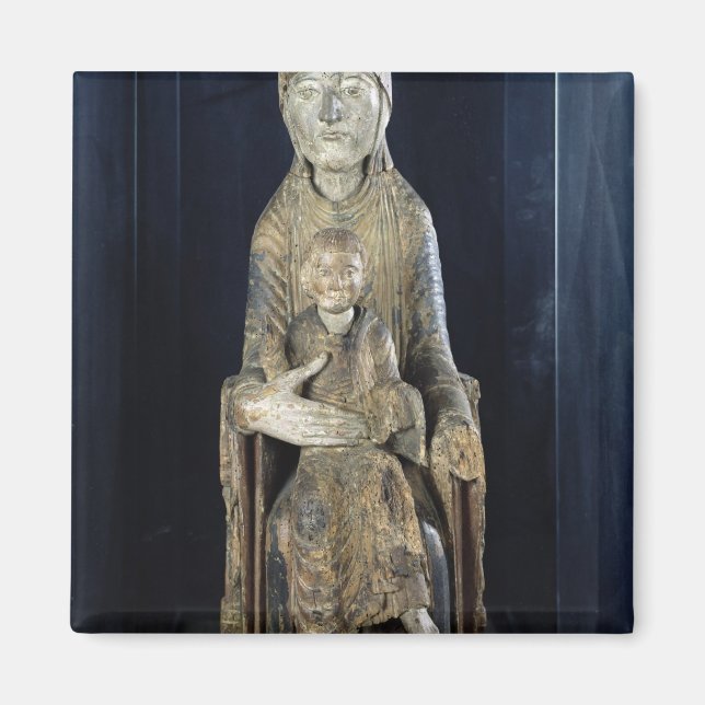 Imán Virgen y niño en Majesté, de Forez (Frente)