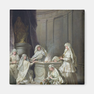 Imán Vírgenes de vestal, 1727