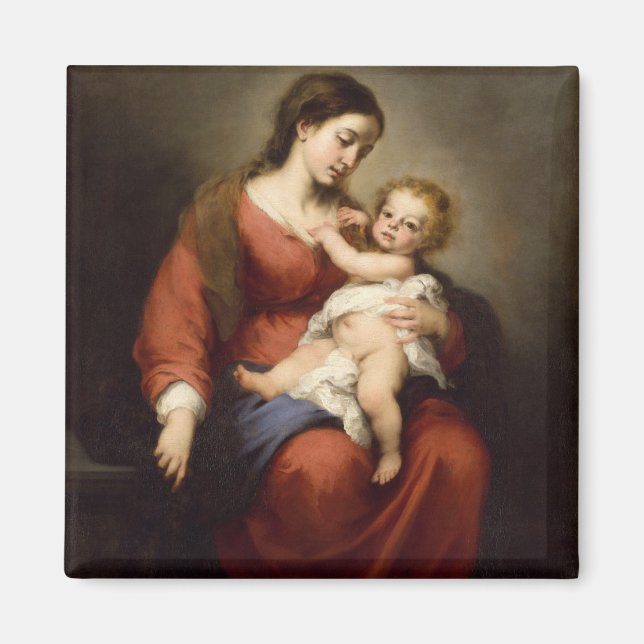 Imán Vírgenes y niños (Frente)