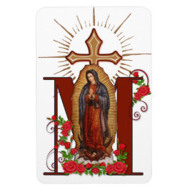 Imán Virgin Guadalupe Cruz religiosa religiosa Maria Ca