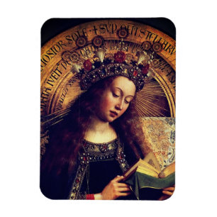 Imán Virgin Mary - Ghent Altarpiece por Jan van Eyck