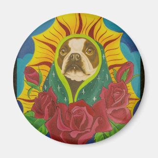 Imán Virgin Mugsey de Santa Rosa por Dana Tyrrell