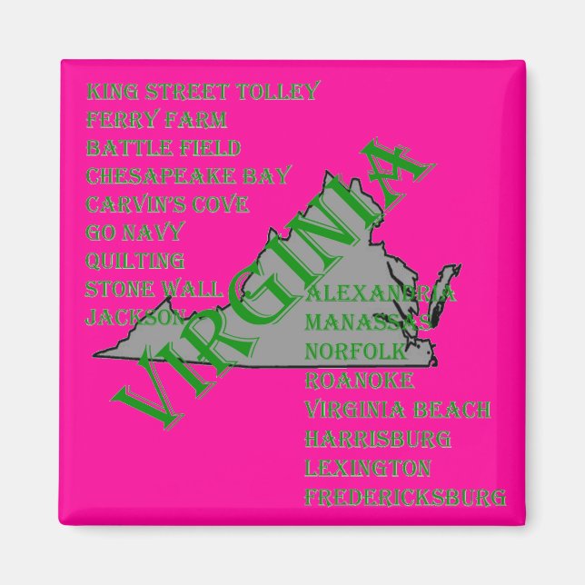 IMÁN VIRGINIA (Frente)