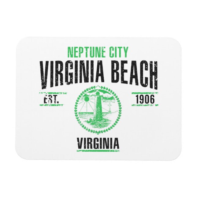 Imán Virginia Beach (Horizontal)