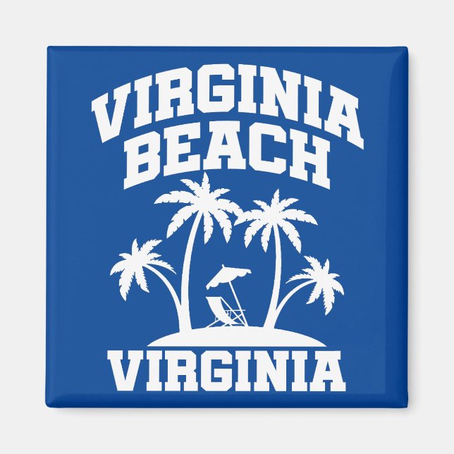 Imán Virginia Beach (Frente)