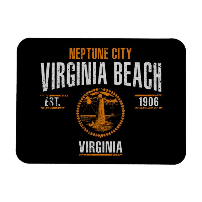 Imán Virginia Beach (Horizontal)