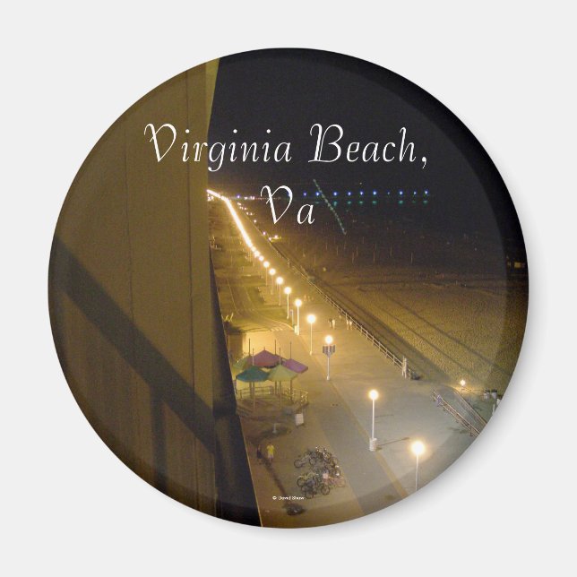 Imán Virginia Beach (Frente)