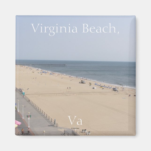 Imán Virginia Beach (Frente)