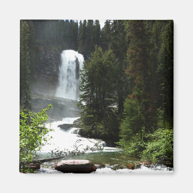 Imán Virginia cae en el Parque Nacional Glacier (Frente)