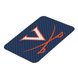 Imán Virginia Cavaliers Carbon Fiber