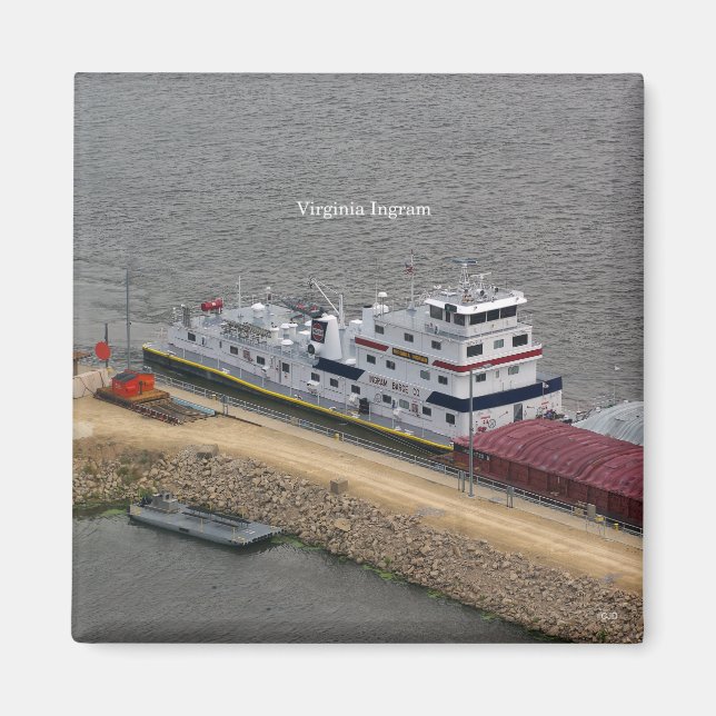 Imán Virginia Ingram imnet (Frente)