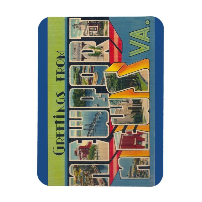 Imán Virginia, Newport News Magnet (Vertical)