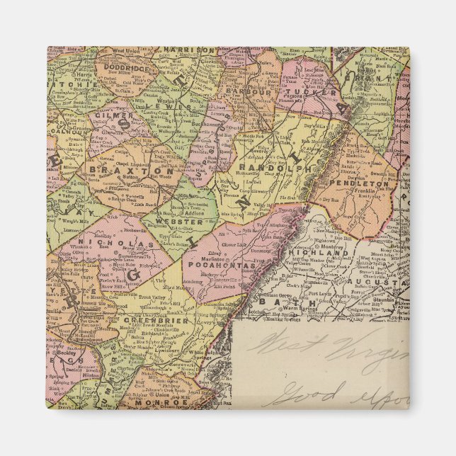 Imán Virginia Occidental (Frente)