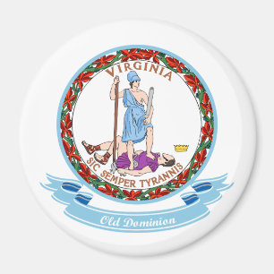 Imán Virginia Seal