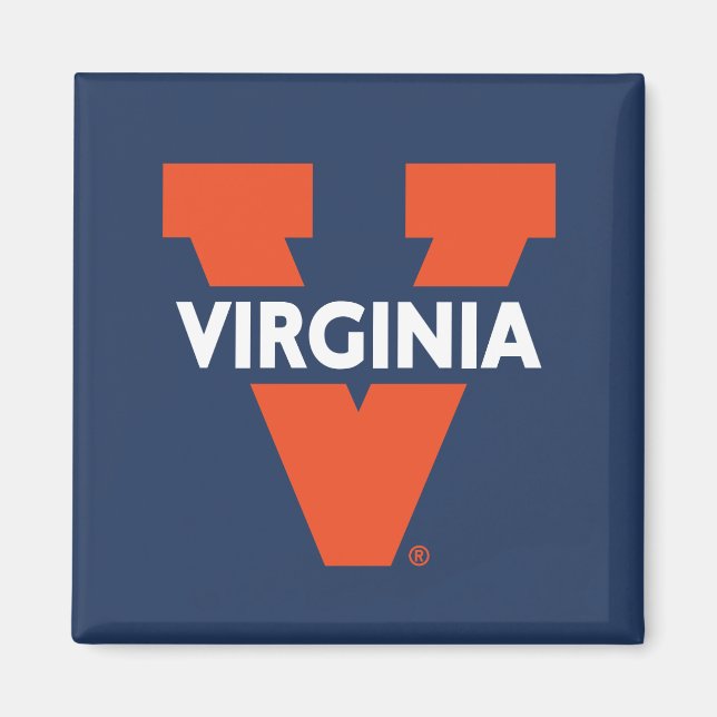 Imán Virginia Split V (Frente)