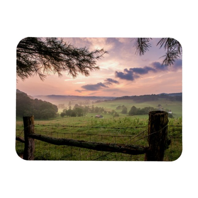 Imán Virginia Sunset (Horizontal)