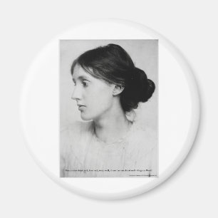 Imán Virginia Woolf "Love Well" Cita de amor tazas y re